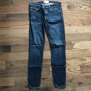 Current Elliot Blue Skinny Jeans